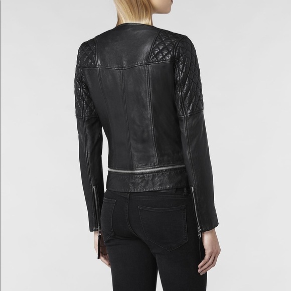 All Saints Leather Jacket - Picture 2 of 8